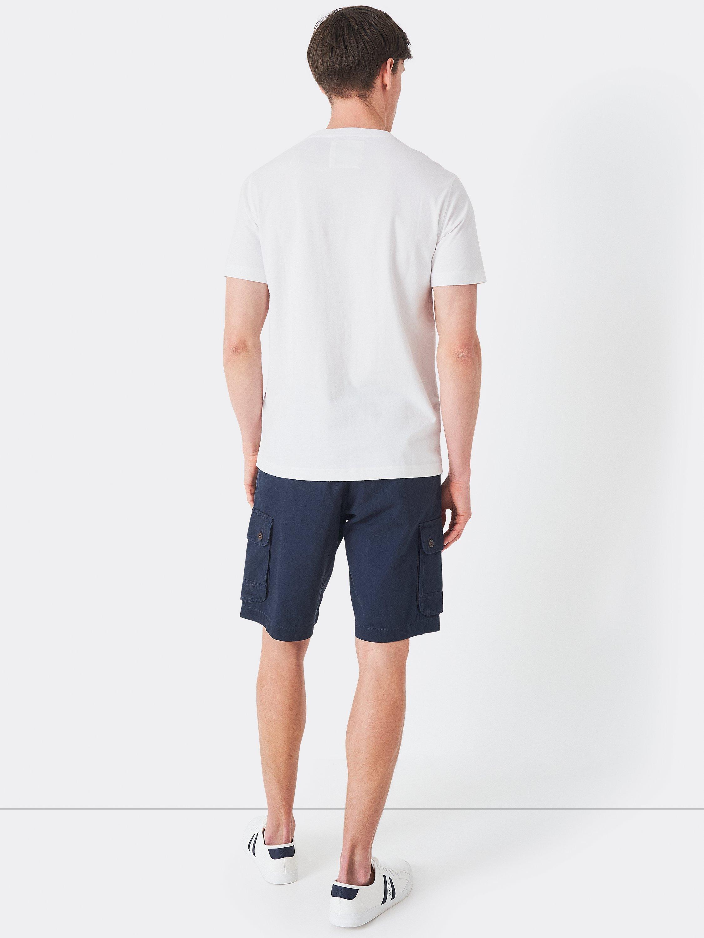 Product image 2 of 4, which shows Crew Clothing Crew Neck T-Shirt, White, XS