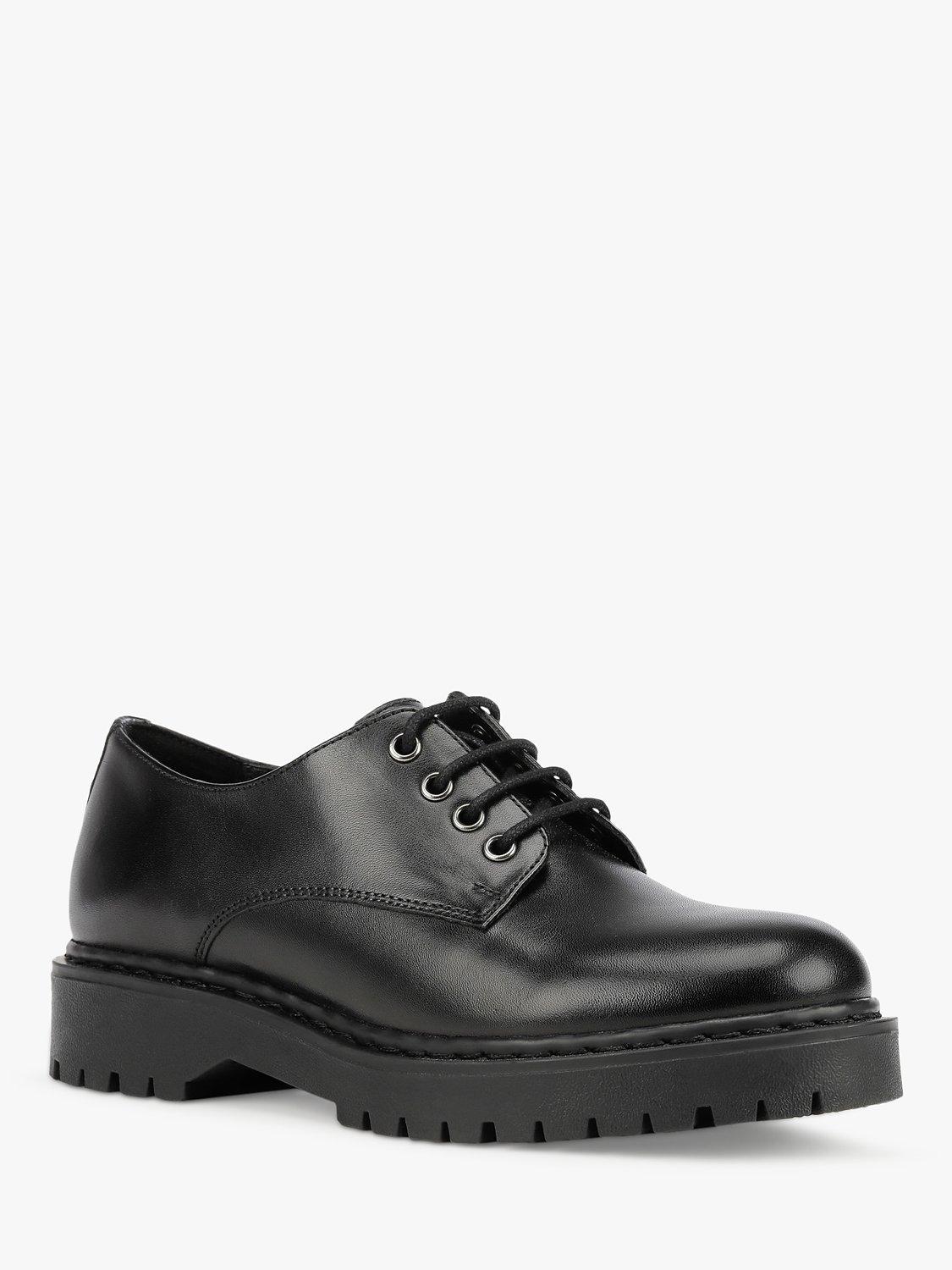 Product image 2 of 6, which shows Geox Women's Bleyze Leather Brogues, Black, 5