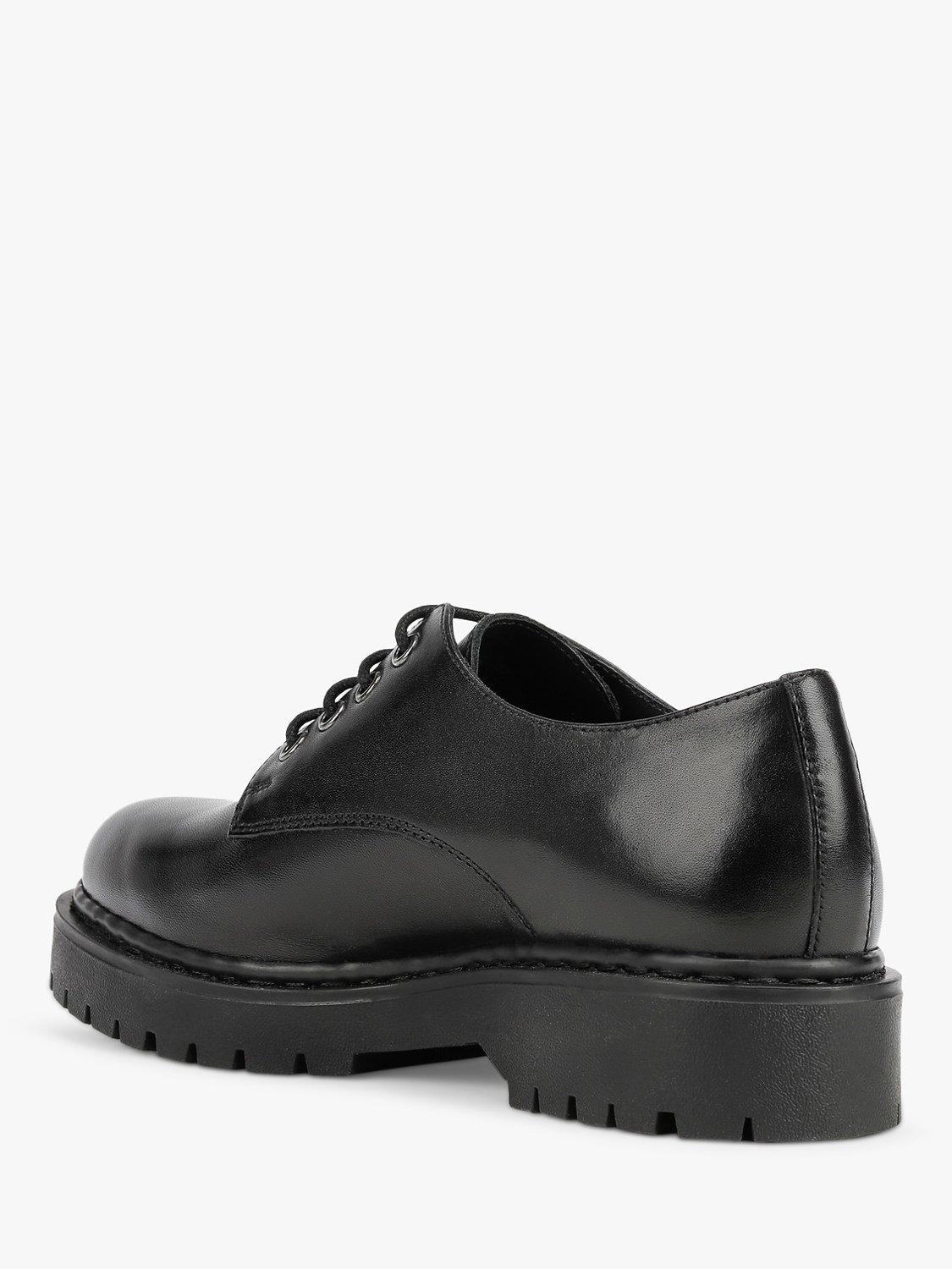 Product image 3 of 6, which shows Geox Women's Bleyze Leather Brogues, Black, 5