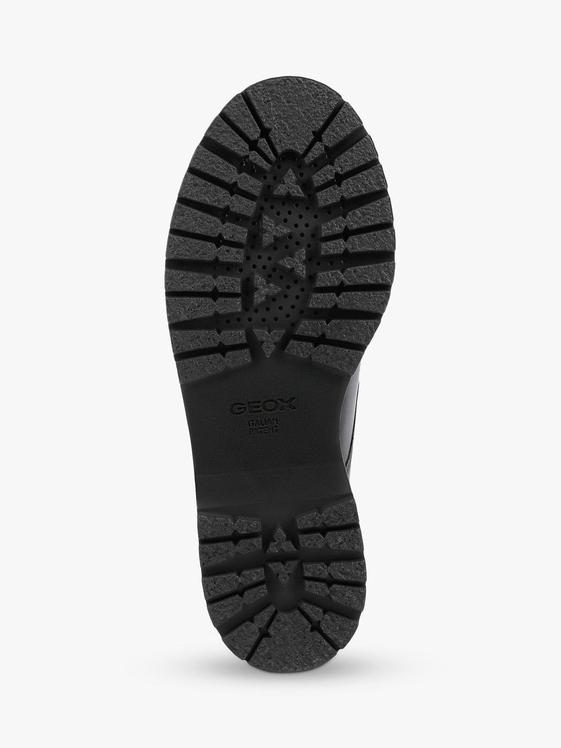 Product image 6 of 6, which shows Geox Women's Bleyze Leather Brogues, Black, 5