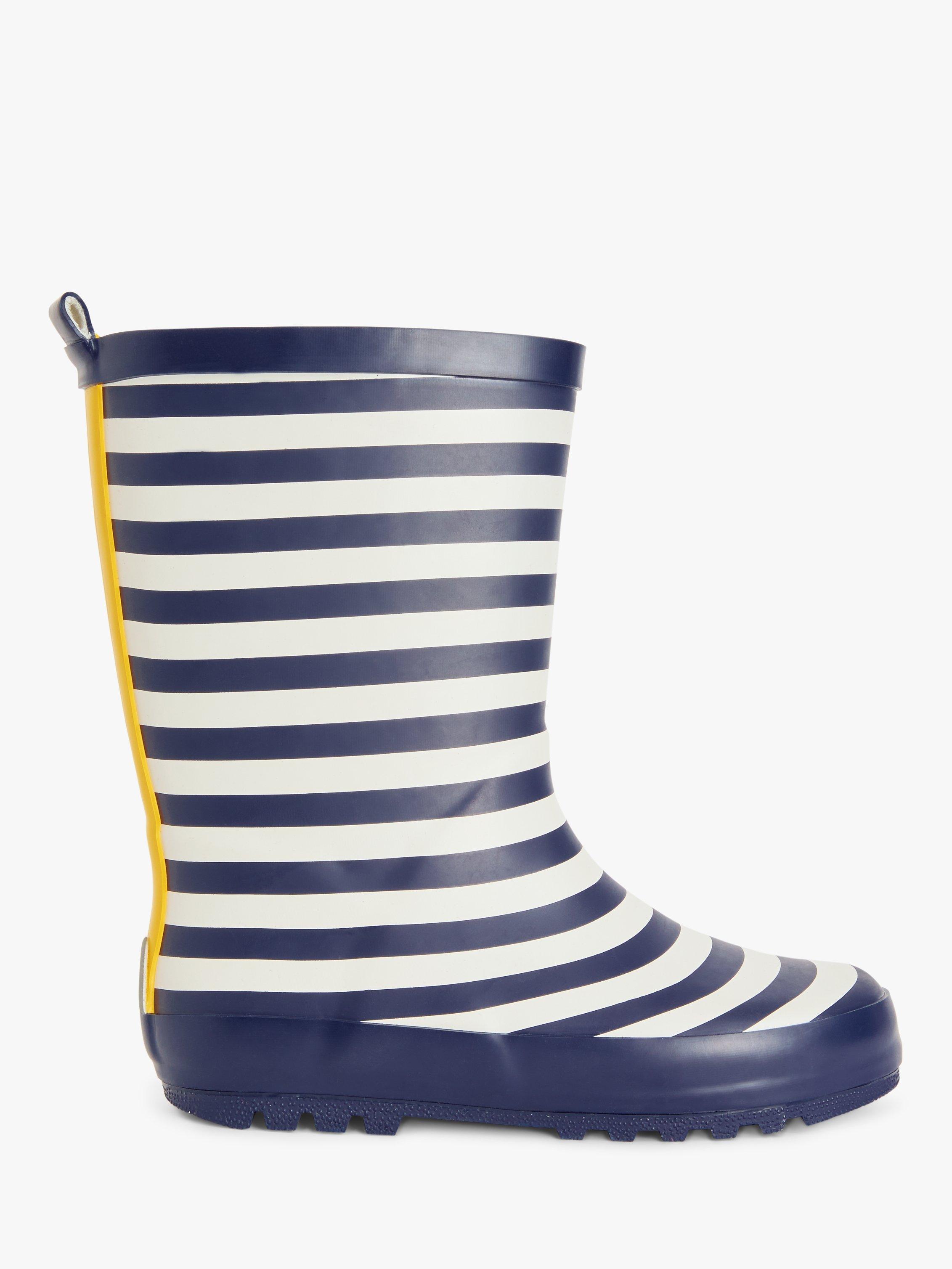 John Lewis Kids' Striped Wellington Boots