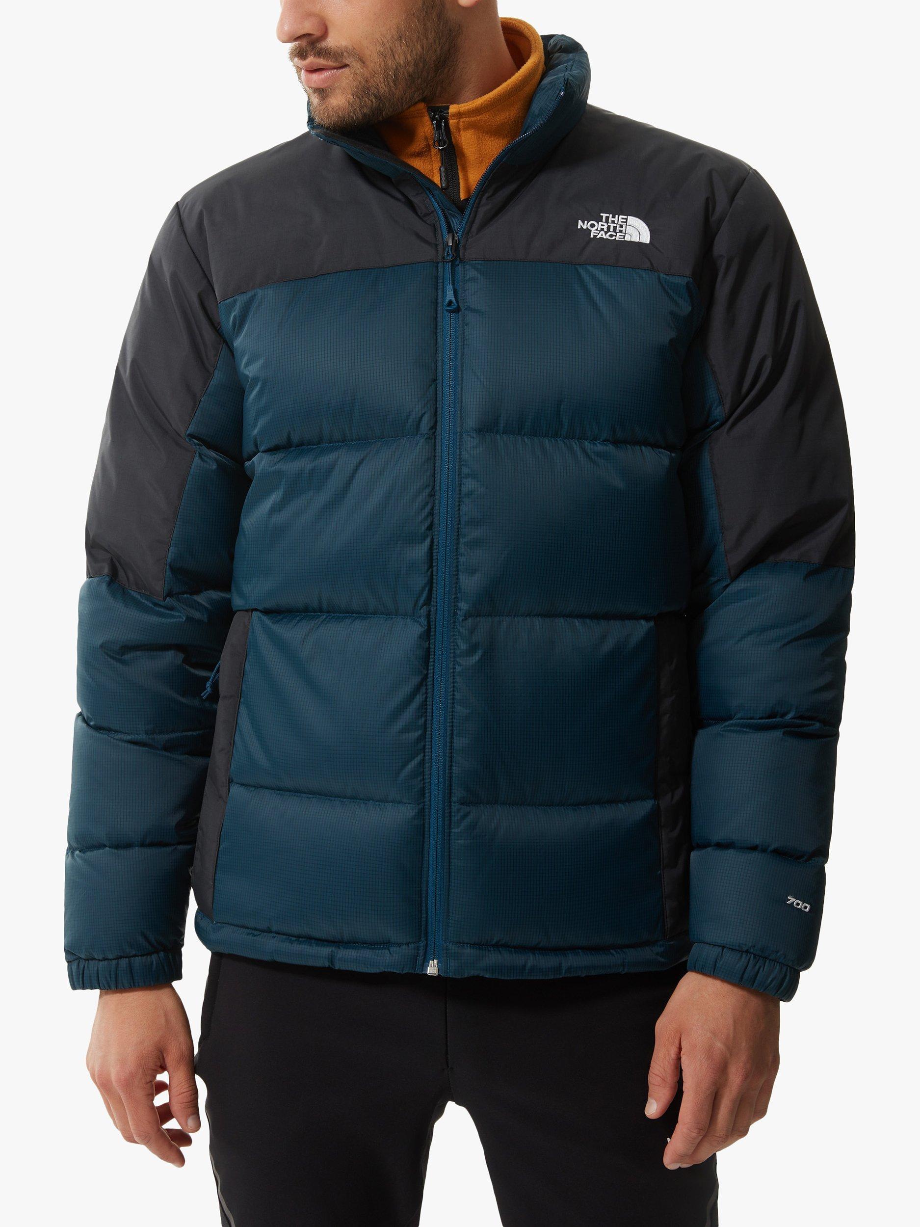 The North Face Diablo Down Men's Jacket, Monterey Blue/Tnf Black
