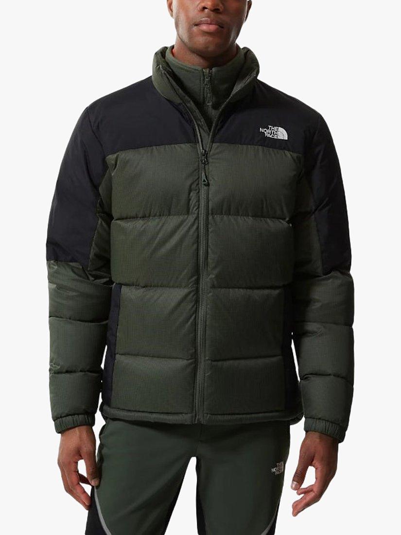 The North Face Diablo Down Men's Jacket, Thyme/Tnf Black