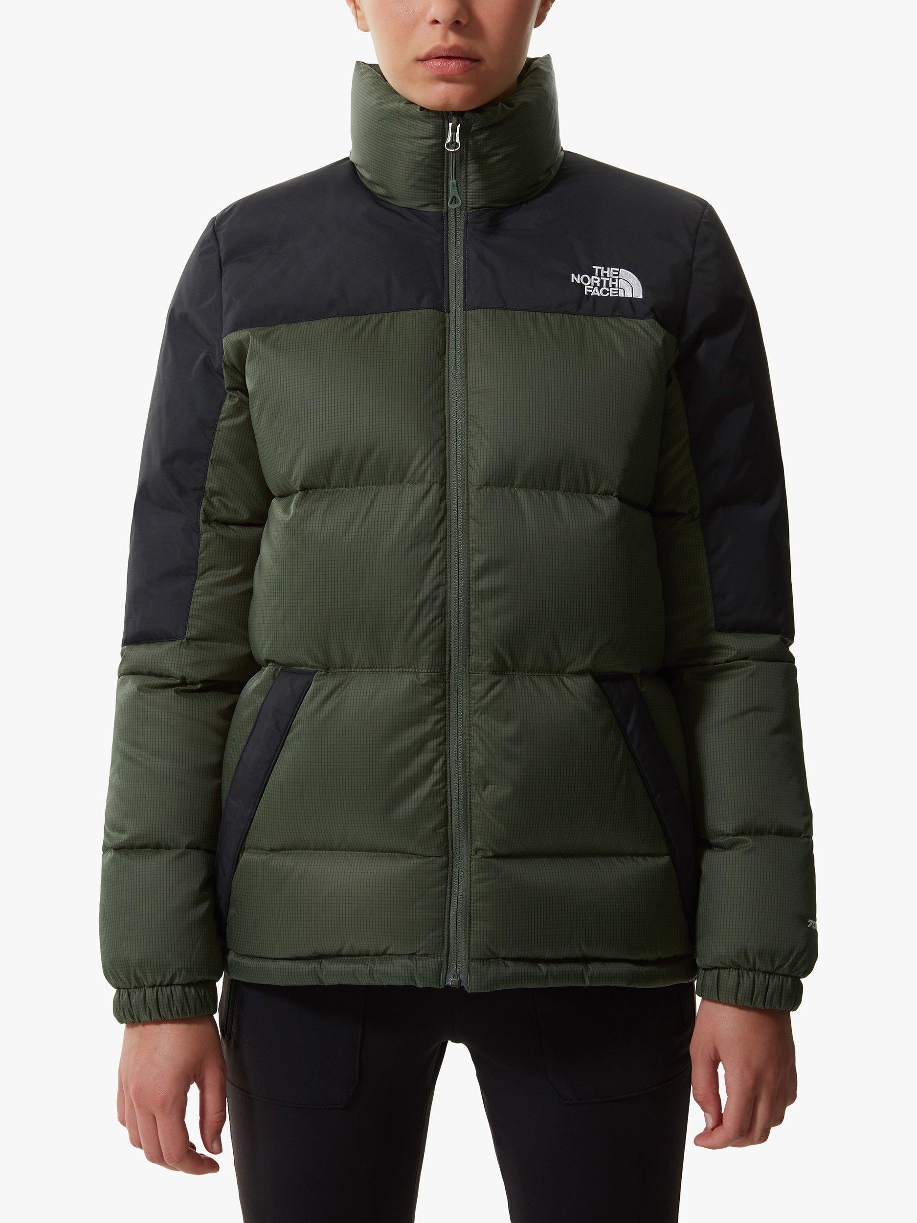 The North Face Diablo Down Women's Water Repellent Jacket, Thyme/Tnf Black