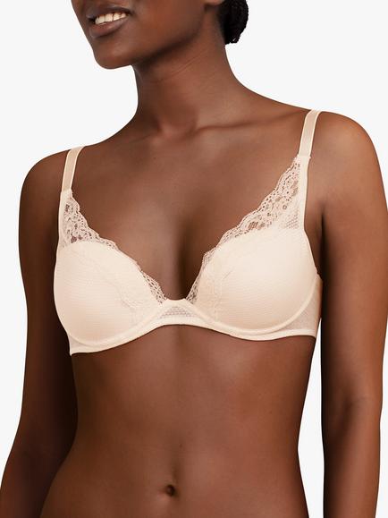 Passionata Brooklyn Plunge Bra, Pearl