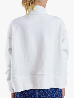 Zozimus Luxe Ribbed Sweatshirt - view 2, Lily White