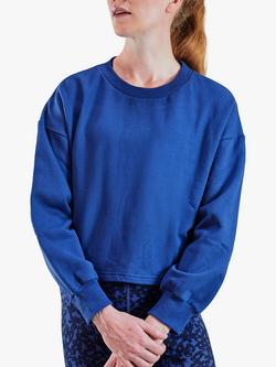 Zozimus Statement Cropped Sweatshirt, Bering Sea