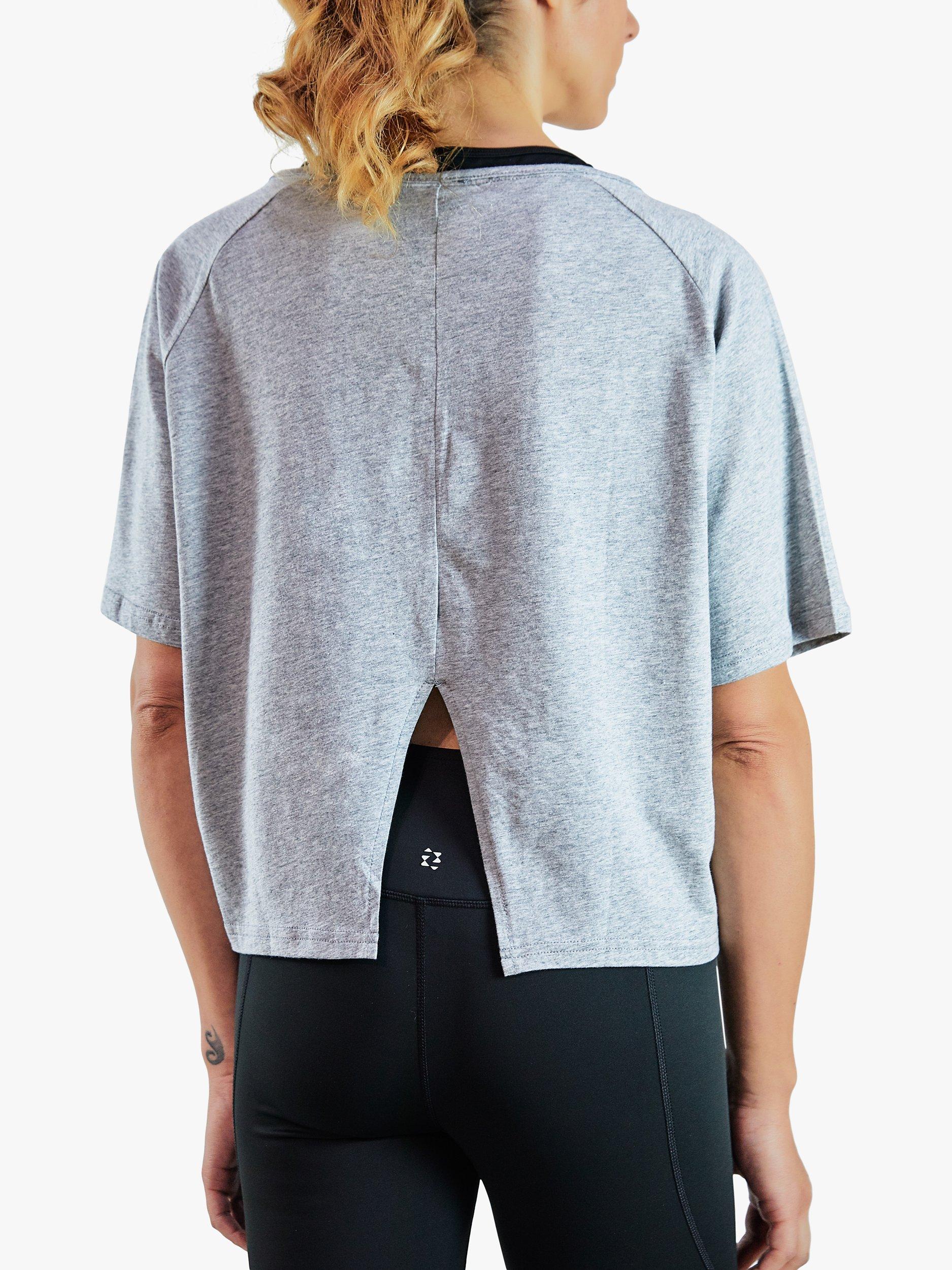 Product image 2 of 6, which shows Zozimus Classic Short Sleeve T-Shirt, Grey Marl, S