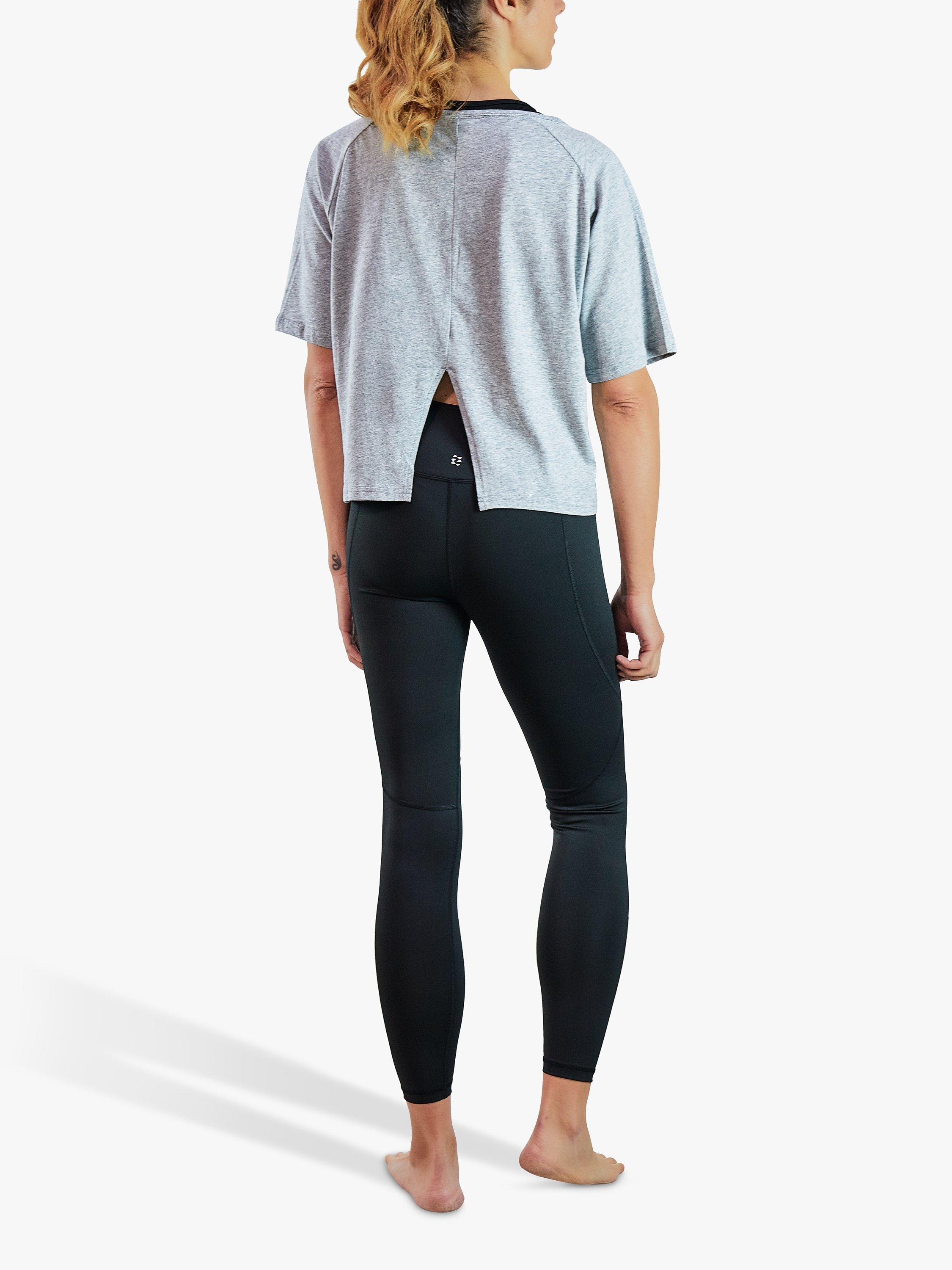 Product image 4 of 6, which shows Zozimus Classic Short Sleeve T-Shirt, Grey Marl, S
