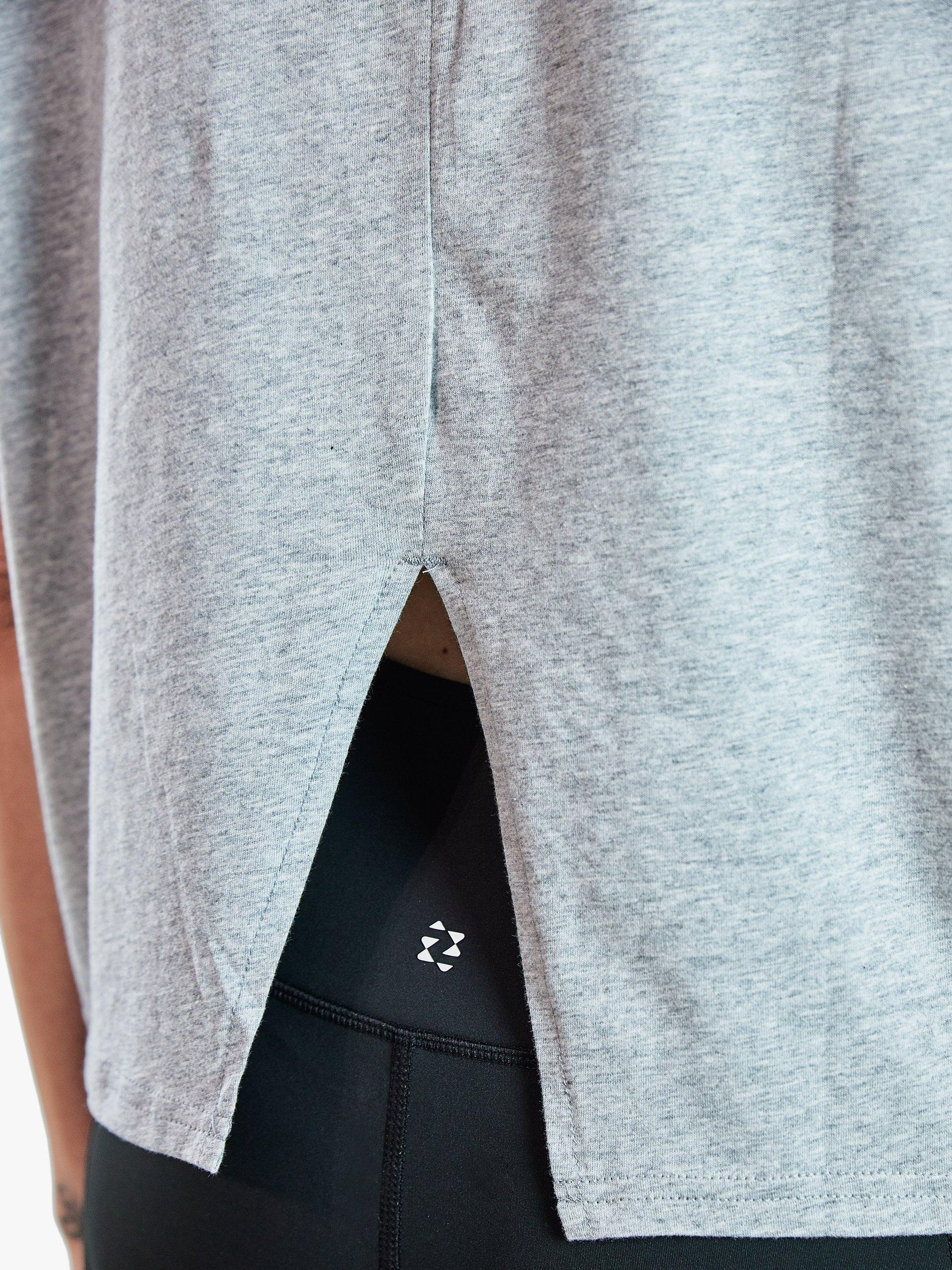 Product image 6 of 6, which shows Zozimus Classic Short Sleeve T-Shirt, Grey Marl, S