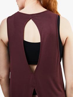 Zozimus Activate Sports Tank Top - view 2, Windsor Wine