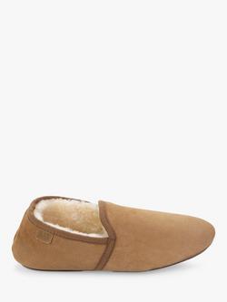 Just Sheepskin Garrick Sheepskin Slippers, Chestnut