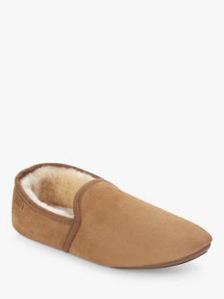 Just Sheepskin Garrick Sheepskin Slippers - view 2, Chestnut