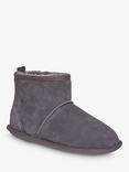 Just Sheepskin Chester Sheepskin Boot Slippers, Dark Grey