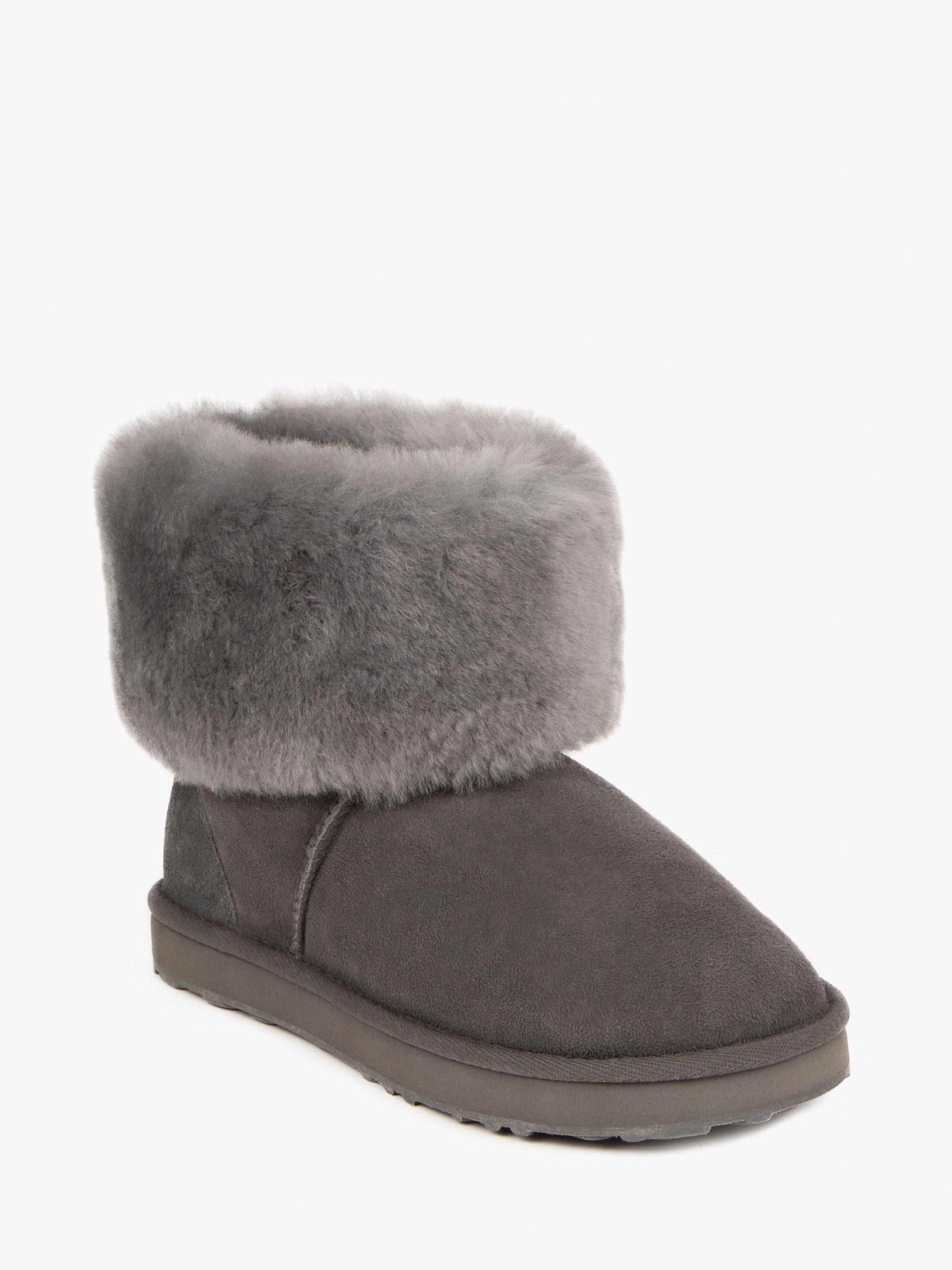 Product image 3 of 6, which shows Just Sheepskin Sheepskin Boots, Dark Grey, 3