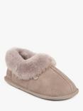 Just Sheepskin Classic Sheepskin Slippers, Cream, Dove