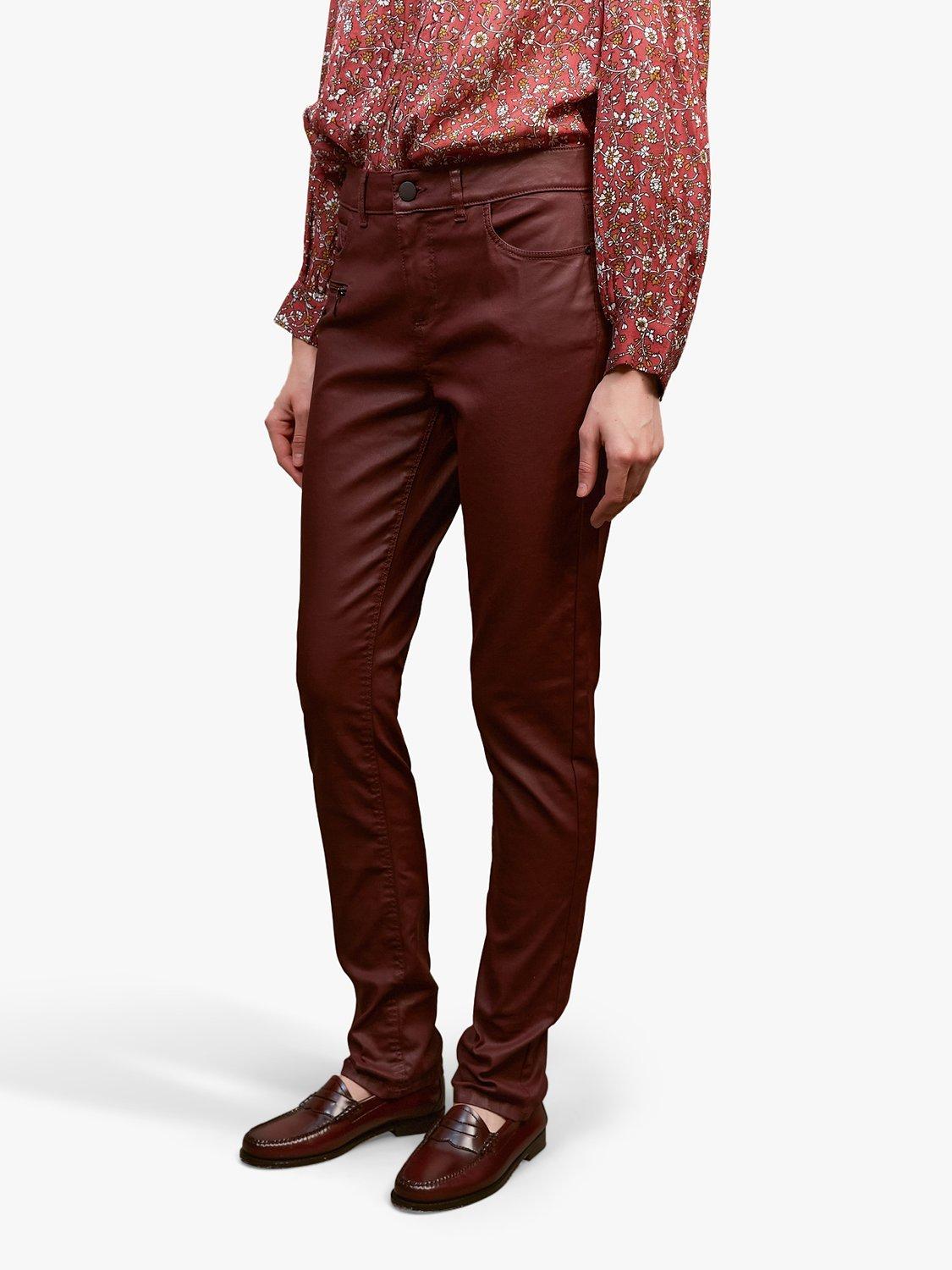 Gerard Darel Erin Skinny Jeans, Burgundy