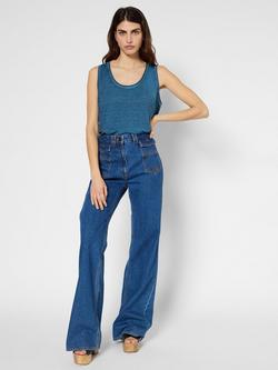 Gerard Darel Anna Flared Jeans, Blue