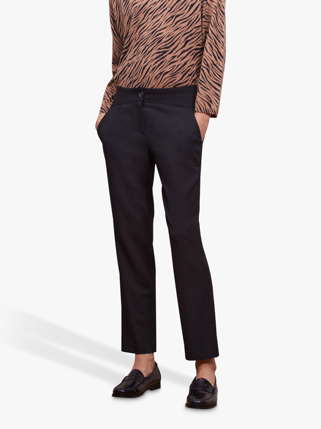 Gerard Darel Elisha Straight Leg Trousers, Black