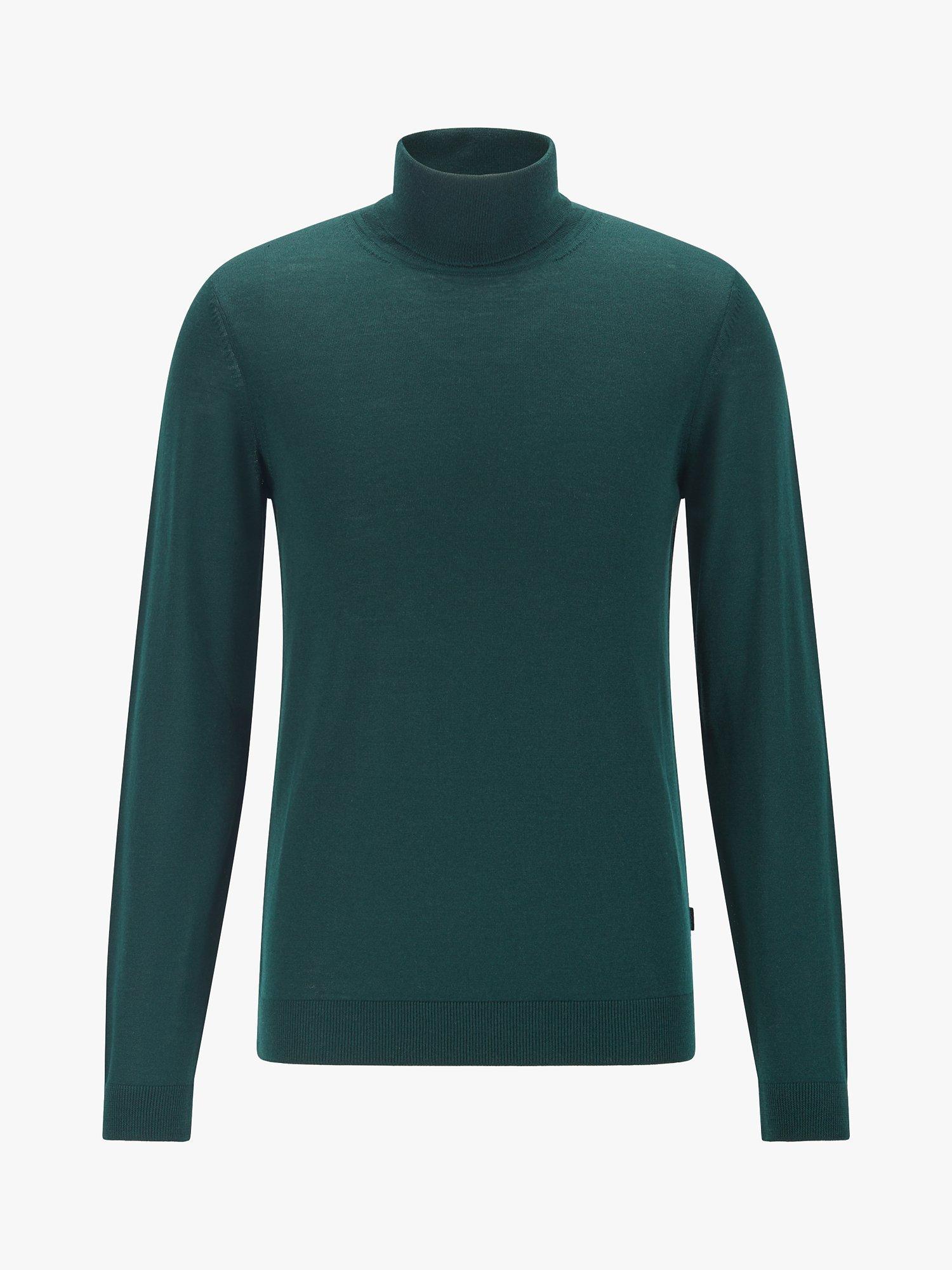 BOSS Musso Wool Knit Roll Neck Jumper