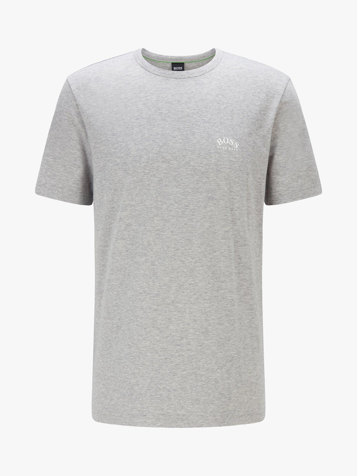 BOSS Curved Tee, Open Grey, S