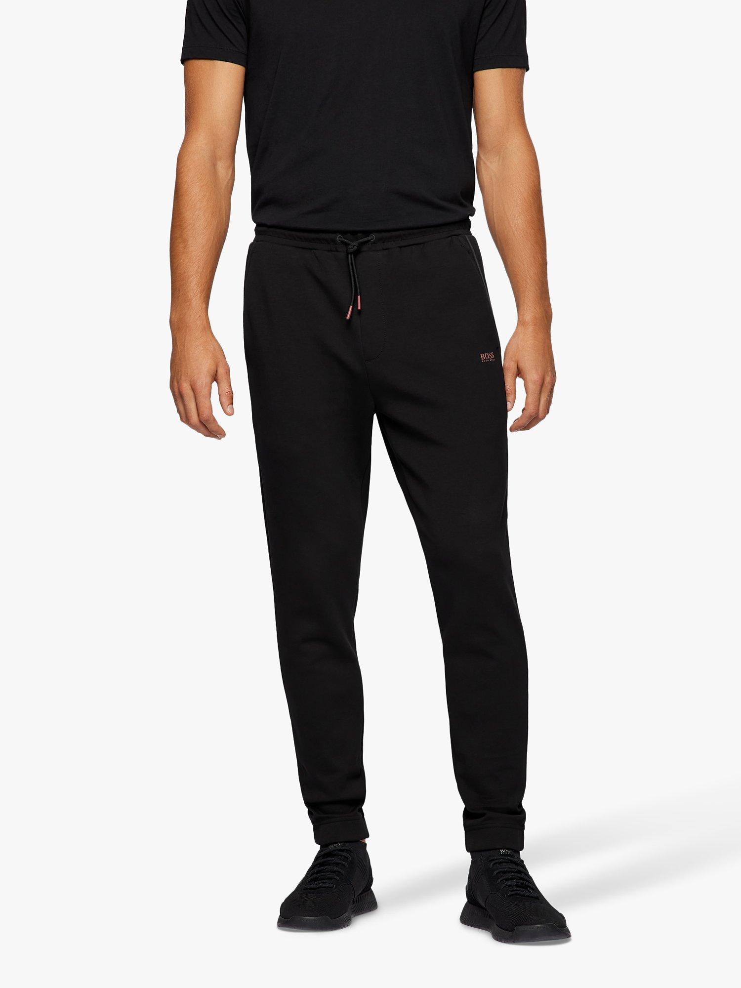 Black and orange hugo boss tracksuit sale