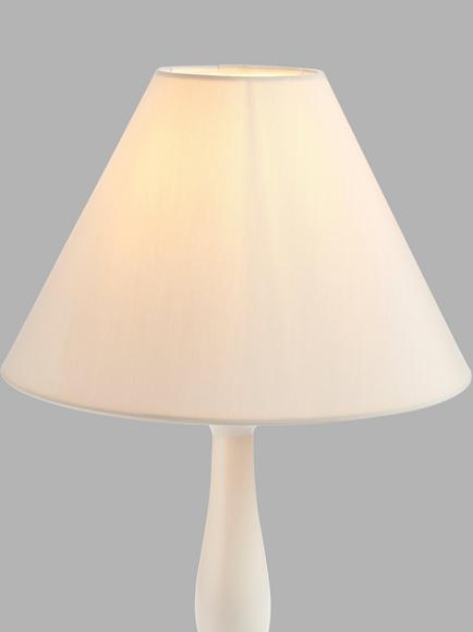 John Lewis Mimi Cone Lampshade - view 2, Greige