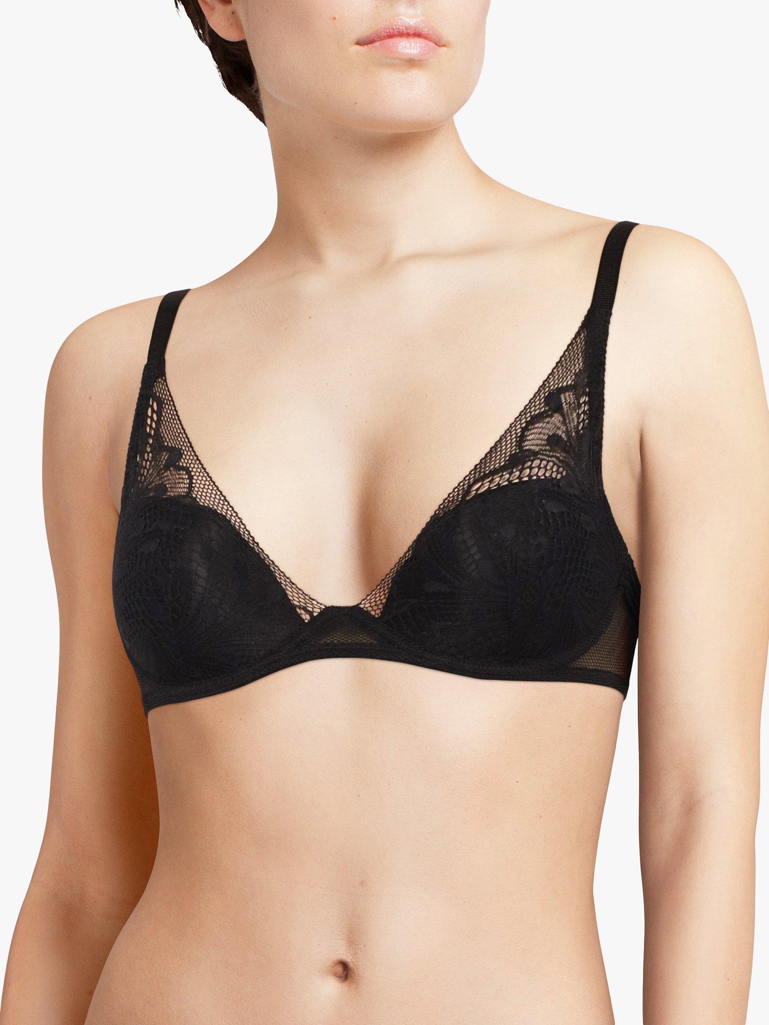 Passionata Thelma Plunge T-Shirt Bra, Black