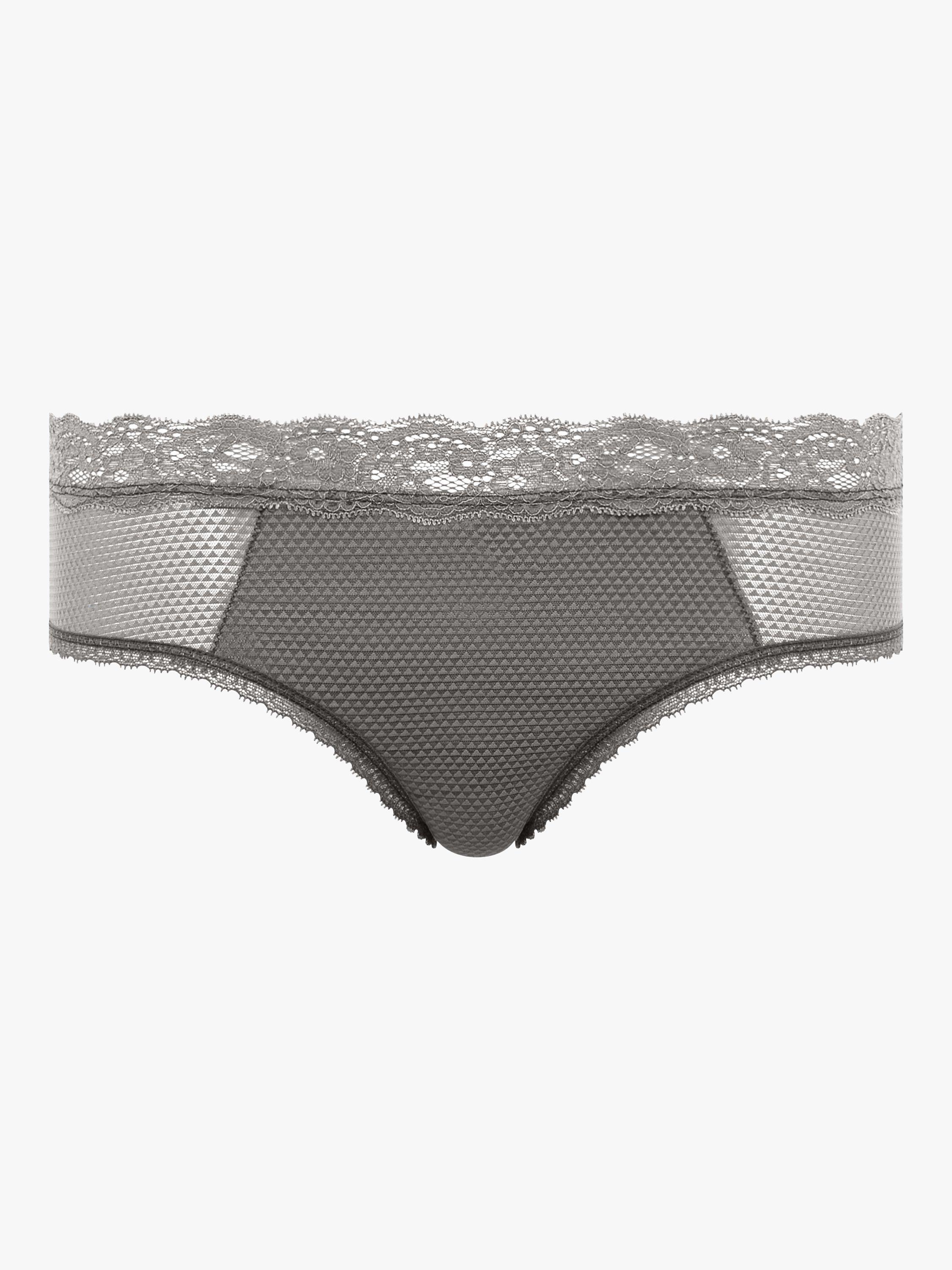 Passionata Brooklyn Hipster Knickers, Smoky Grey, M