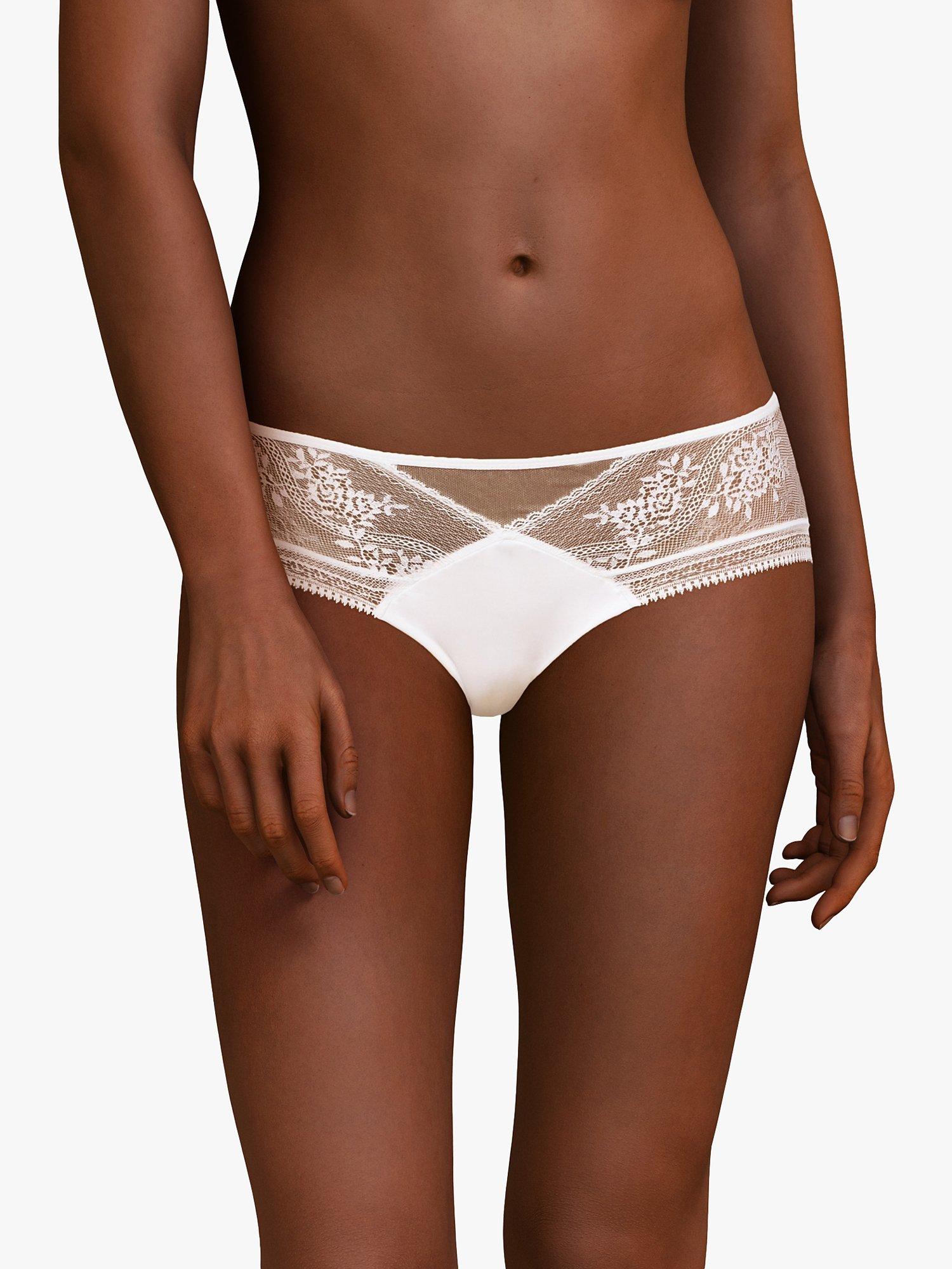 Passionata Maddie Floral Lace Shorts, White