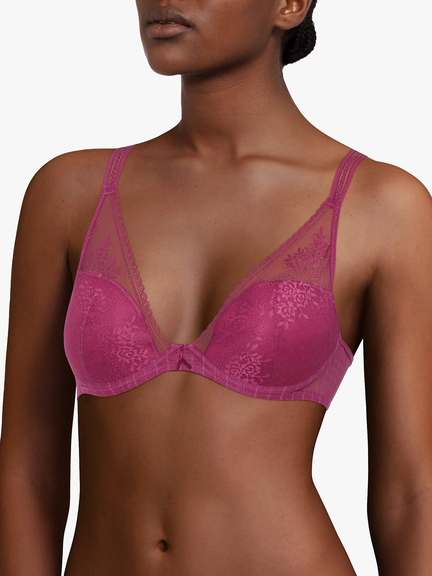 Passionata Maddie Plunge T-Shirt Bra, Ruby Pink