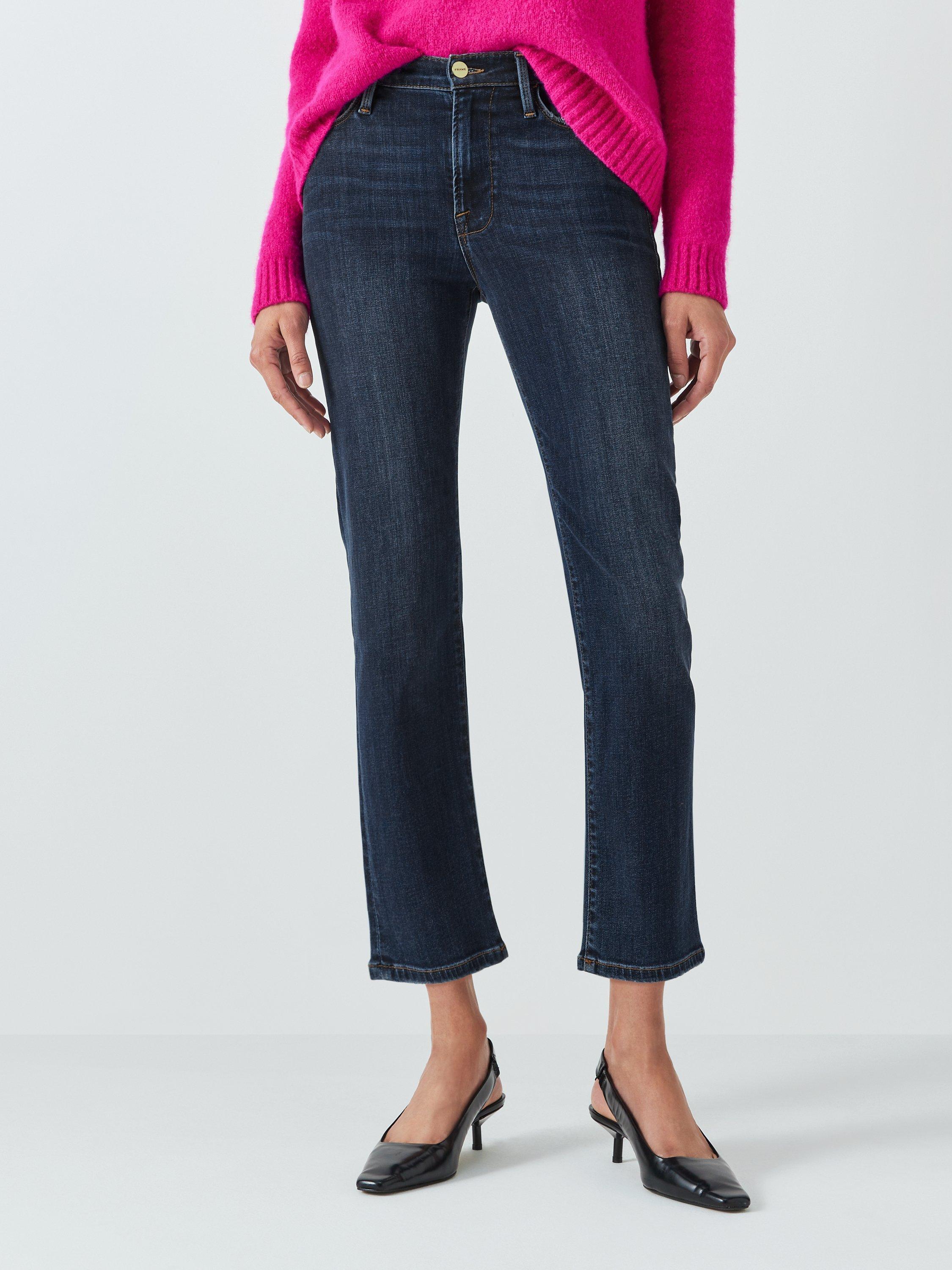 FRAME Le High Crop Straight Leg Jeans, Dublin