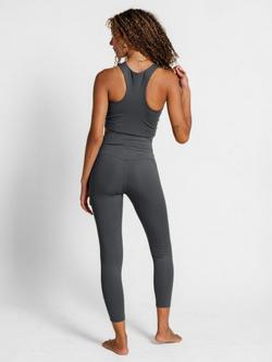 Girlfriend Collective Compressive High Rise 7/8 Leggings - view 2, Moon