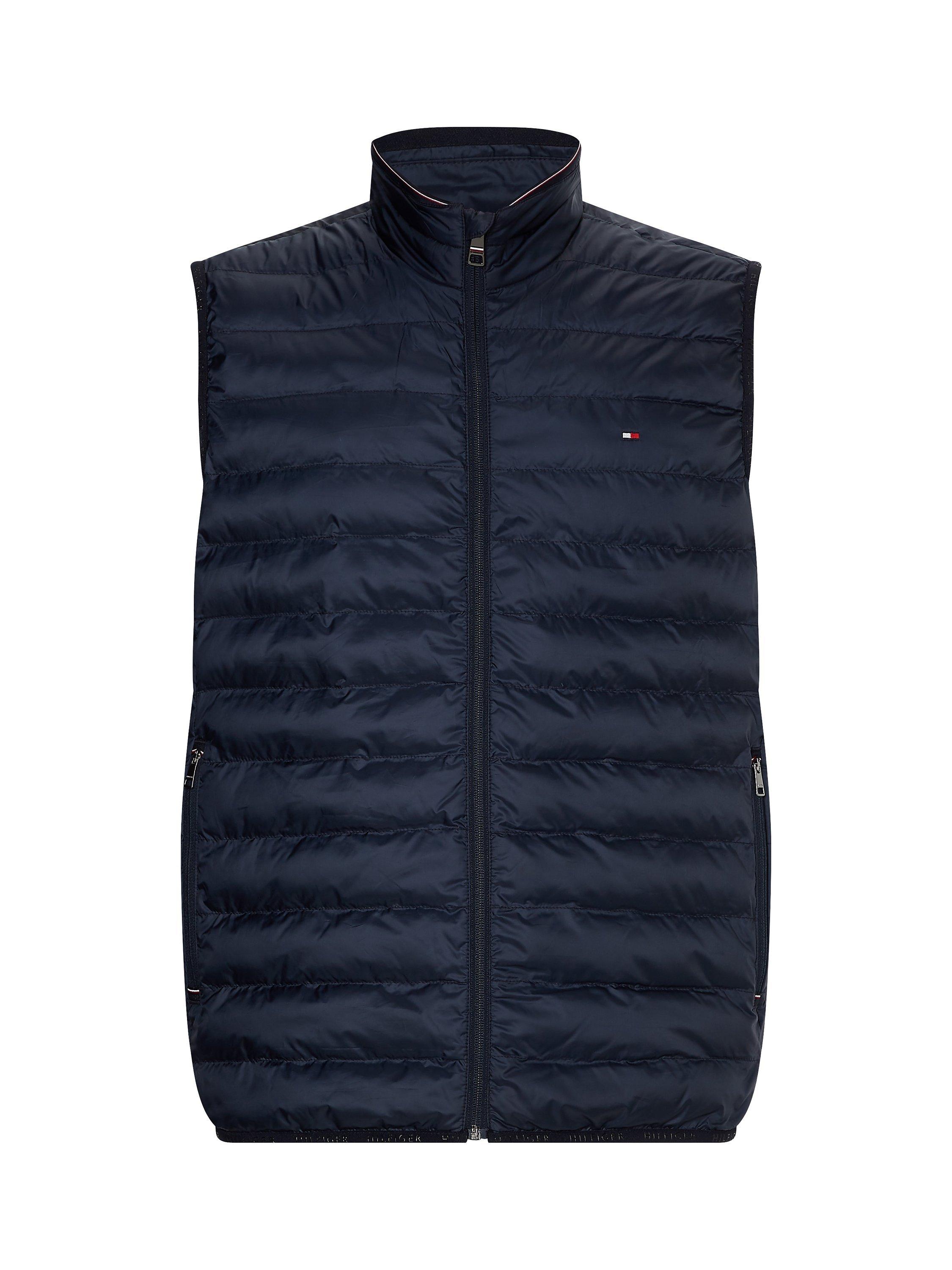 Tommy on sale Hilfiger Men’s Blue Packable Layering Puffer Vest Size XXL