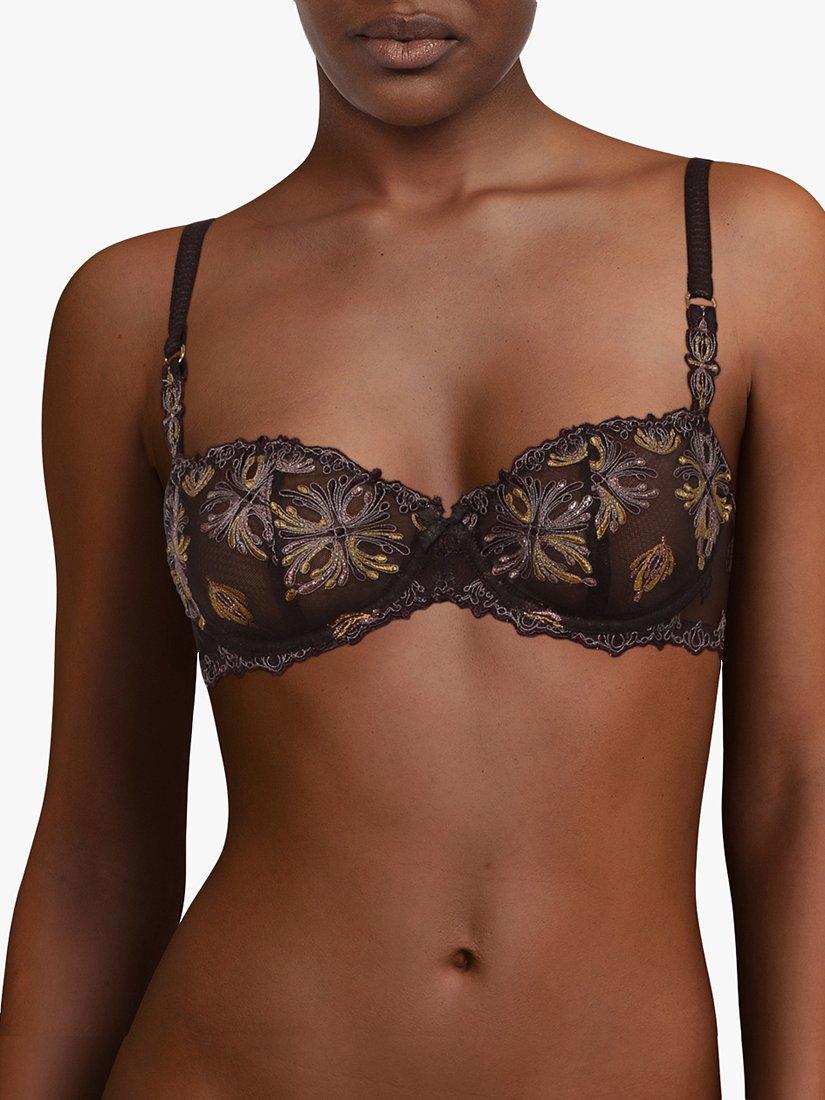 Chantelle Champs Elysees Balcony Bra, Ebony