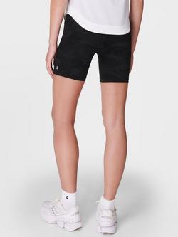 Sweaty Betty Power 6" Biker Shorts - view 2, Black/Multi