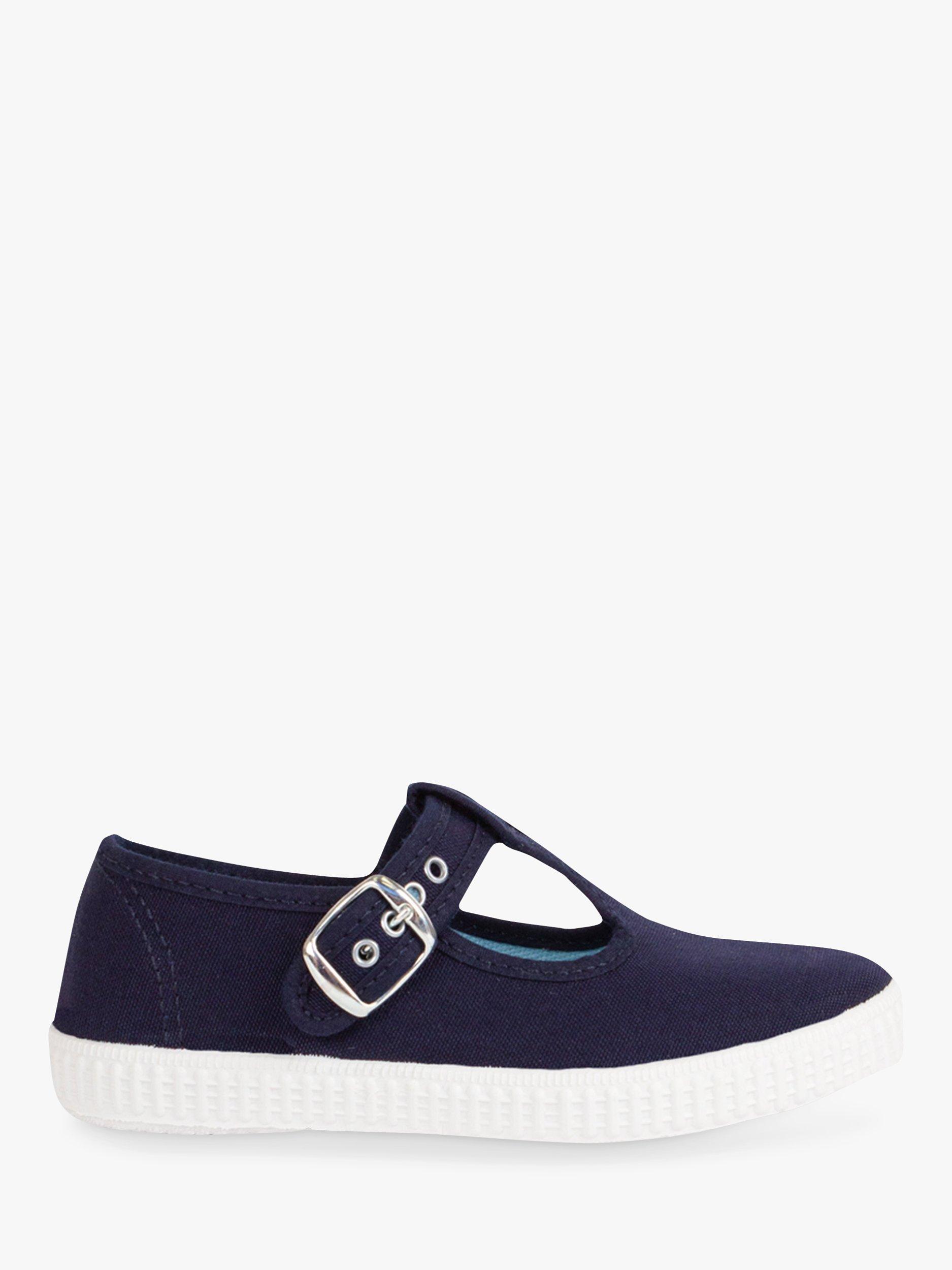 Trotters Kids Hampton Nantucket Canvas Plimsolls Navy