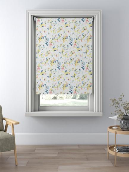John Lewis Dapple Abstract Blackout/Thermal Roller Blind, Multi - view 2, Multi