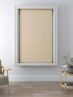 John Lewis Textured Weave Blackout/Thermal Roman Blind - view 2, Natural