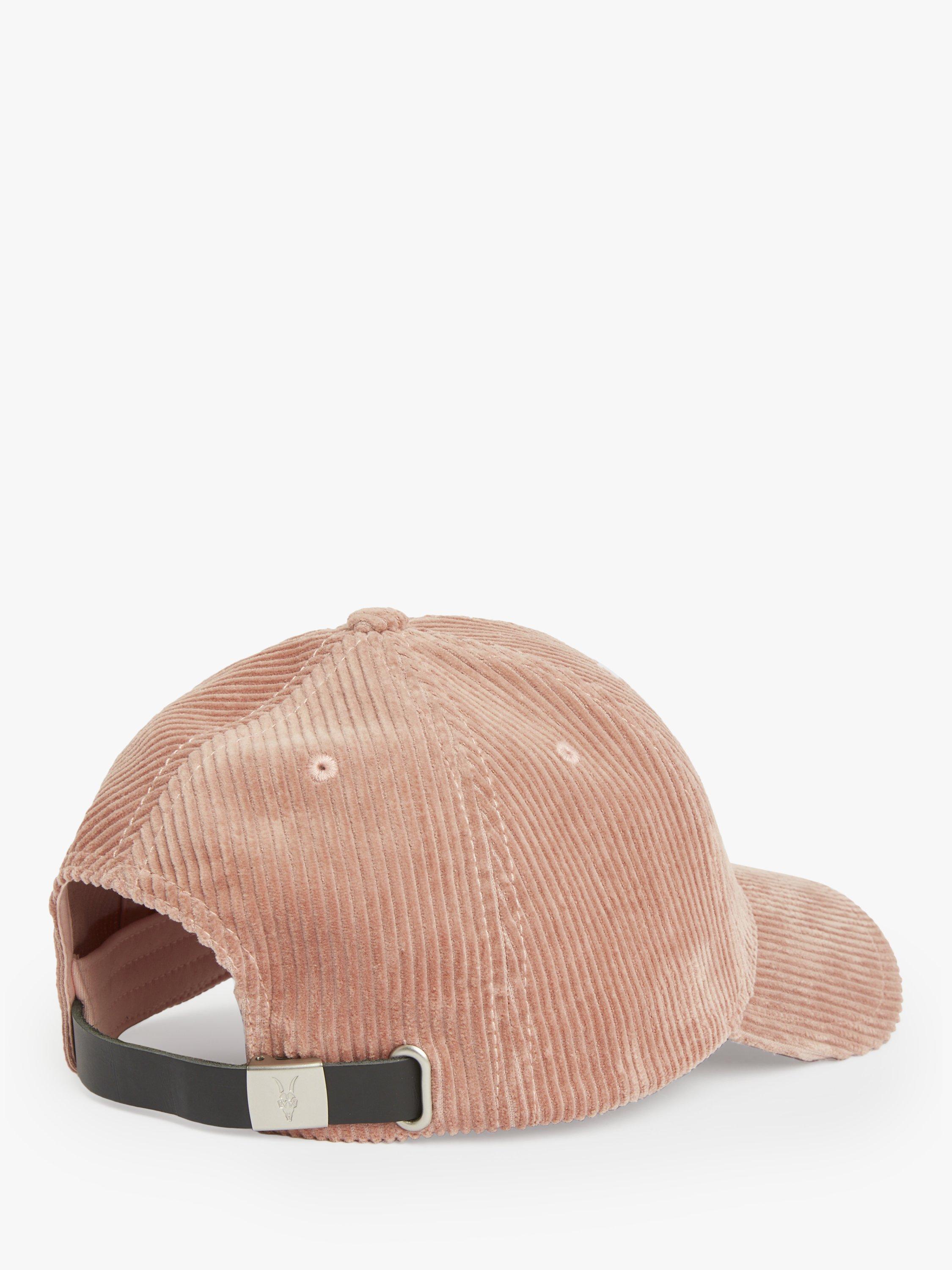 Product image 5 of 5, which shows AllSaints Willa Baseball Cap, Blush Pink, One Size