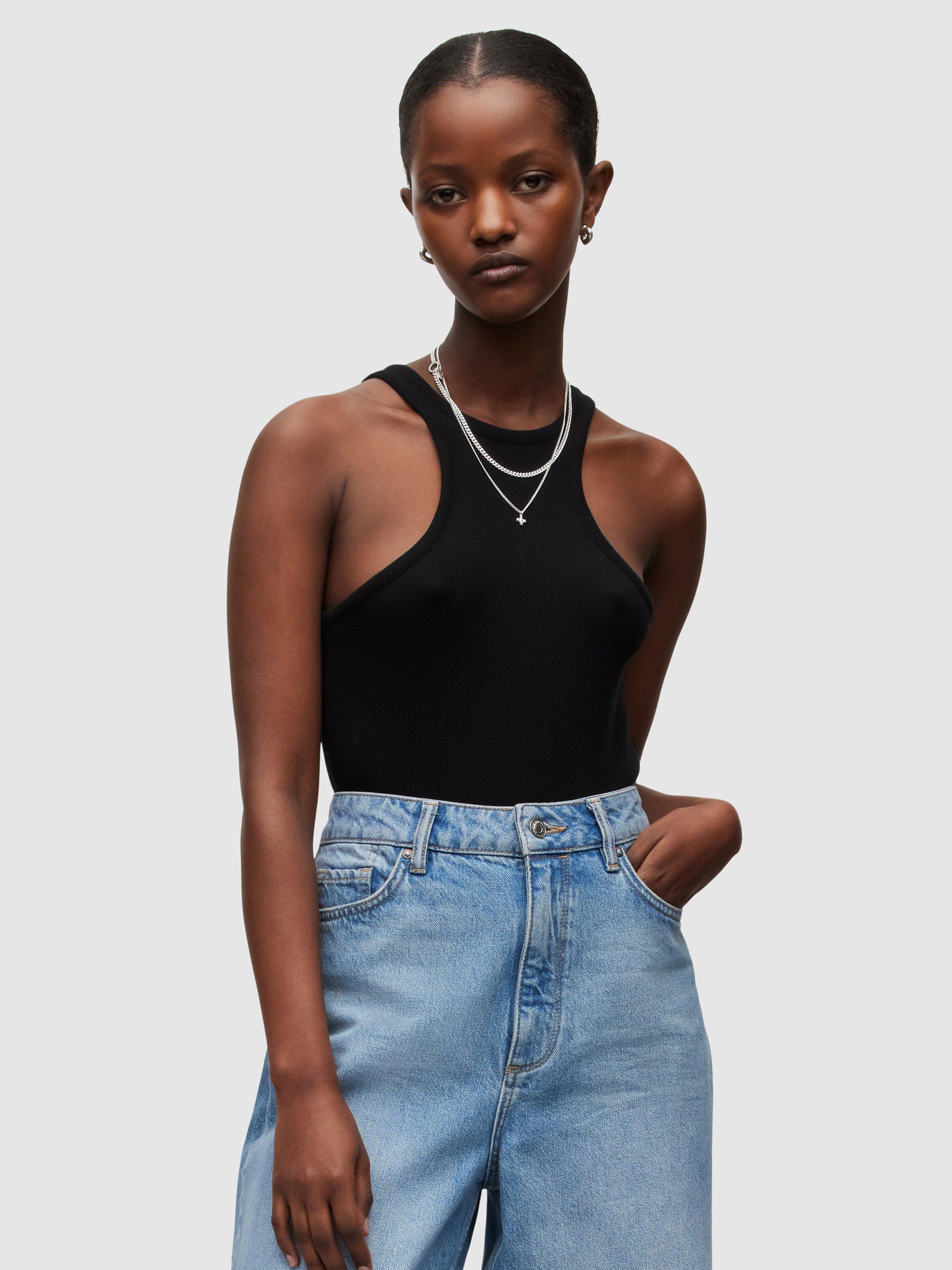 AllSaints Norma Sleeveless Bodysuit