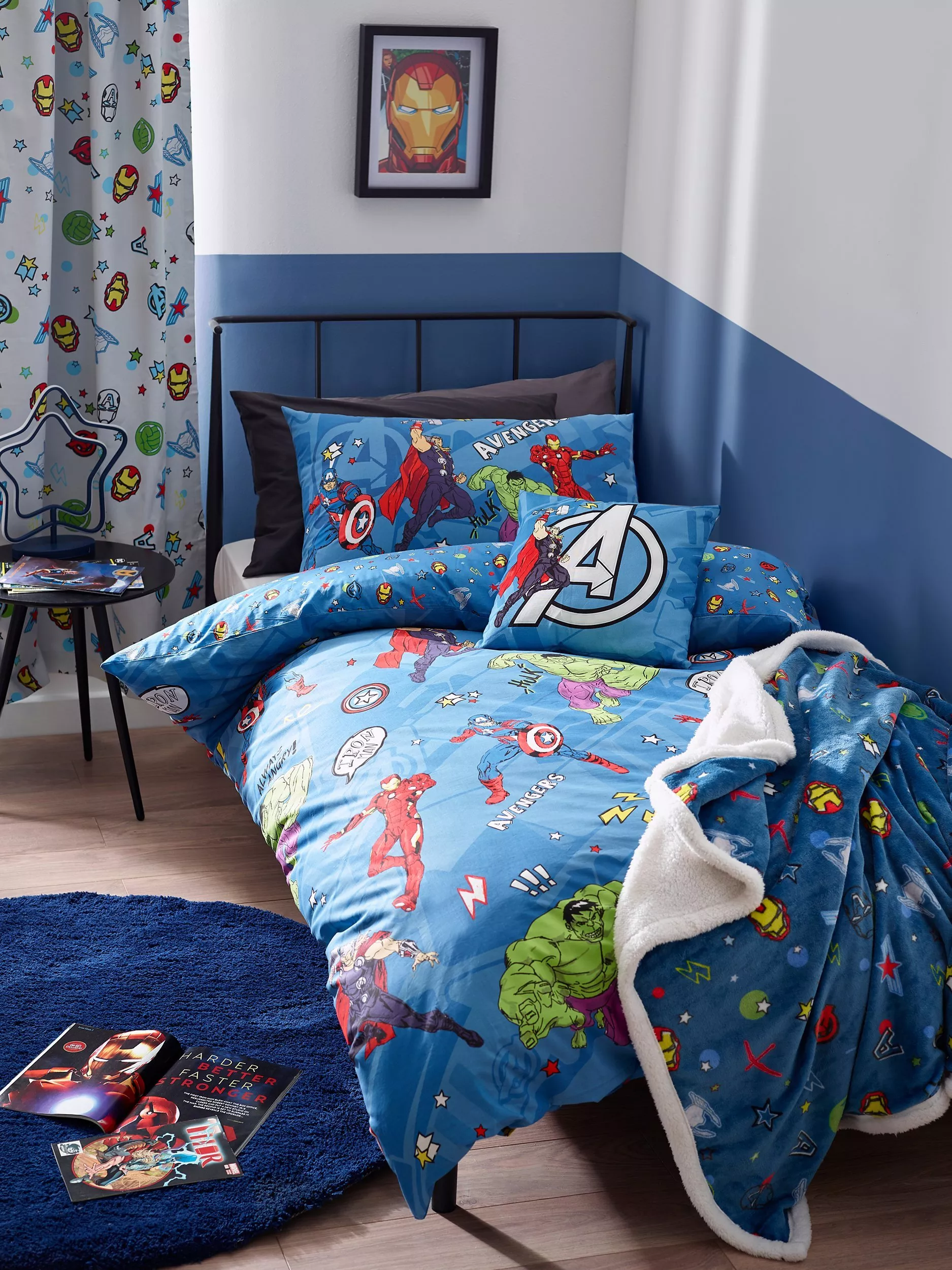 Avengers crib bedding online