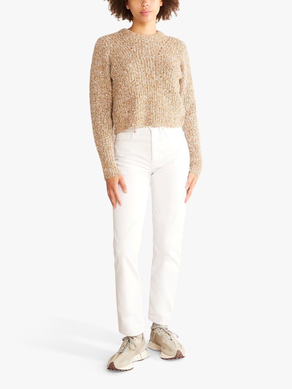 Albaray Straight Leg Jeans, White