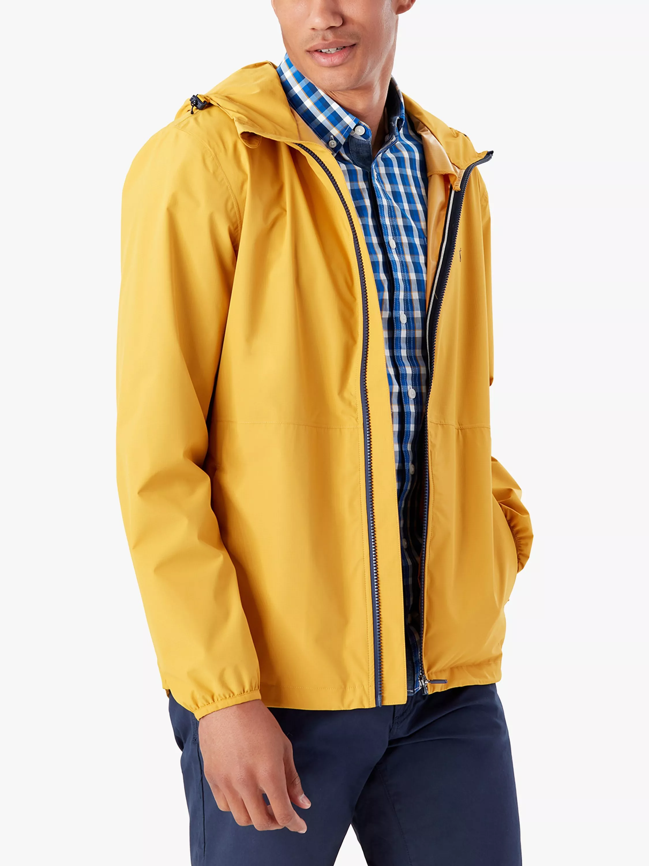 Joules Arlow Lightweight Waterproof Jacket Yellow