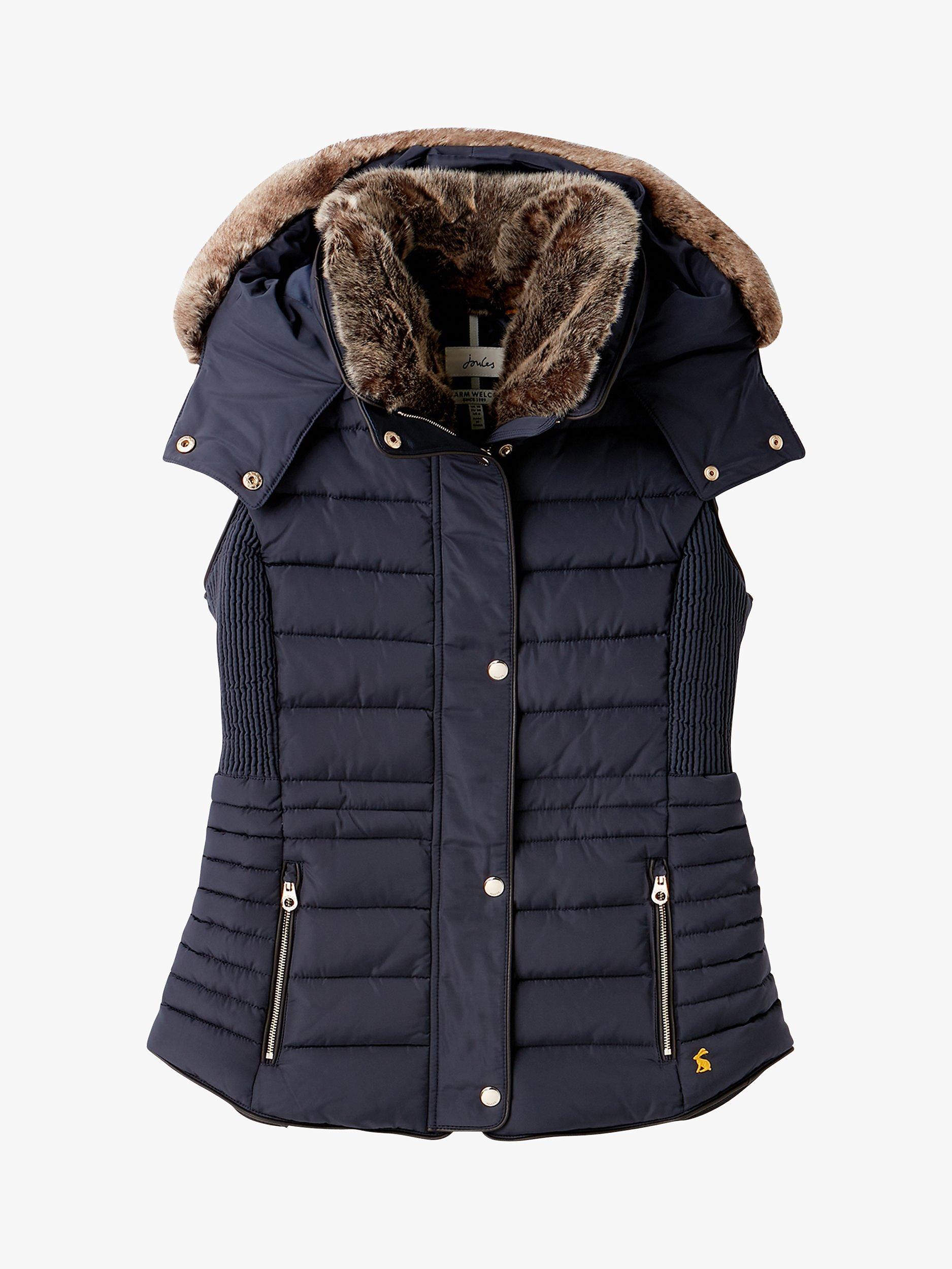 Joules Melford Quilted Gilet Marine Navy