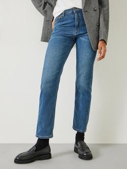 HUSH Agnes Straight Leg Jeans - view 2, Blue Authentic