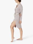 Maison Lejaby Cosiness Loungewear Boyfriend Shirt, Argent Fume