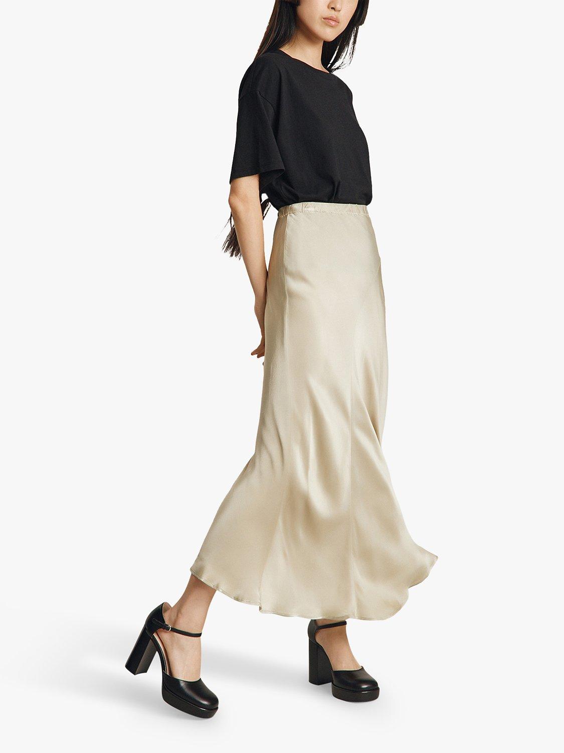 Ghost Caro Slip Skirt, Light Green