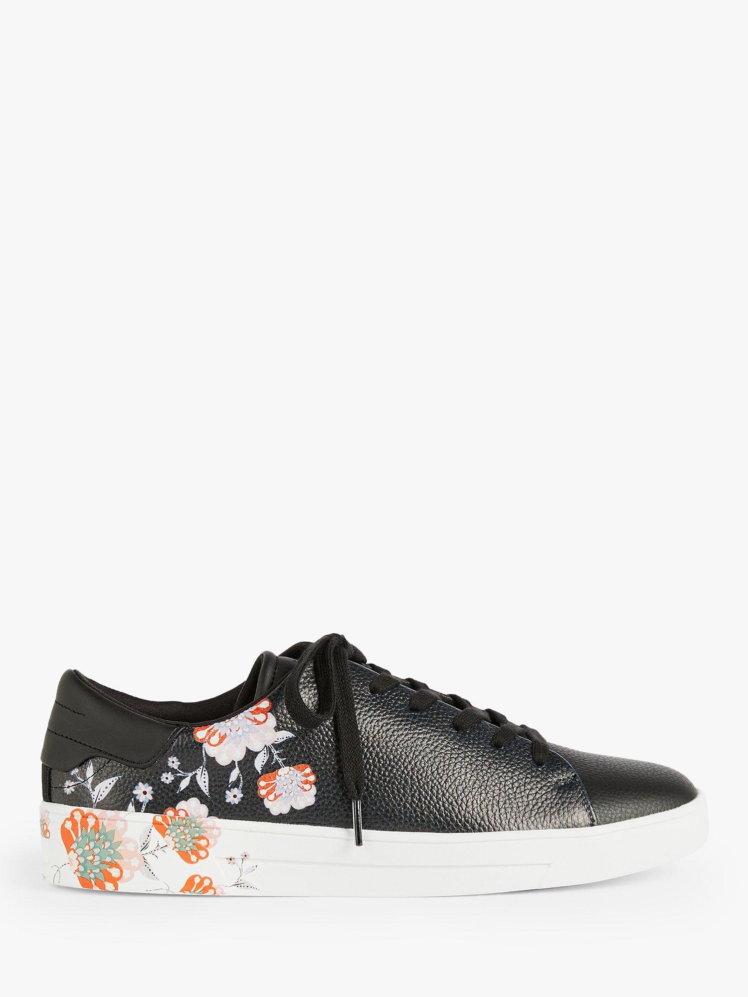 Ted Baker Aariah Floral Low Top Trainers