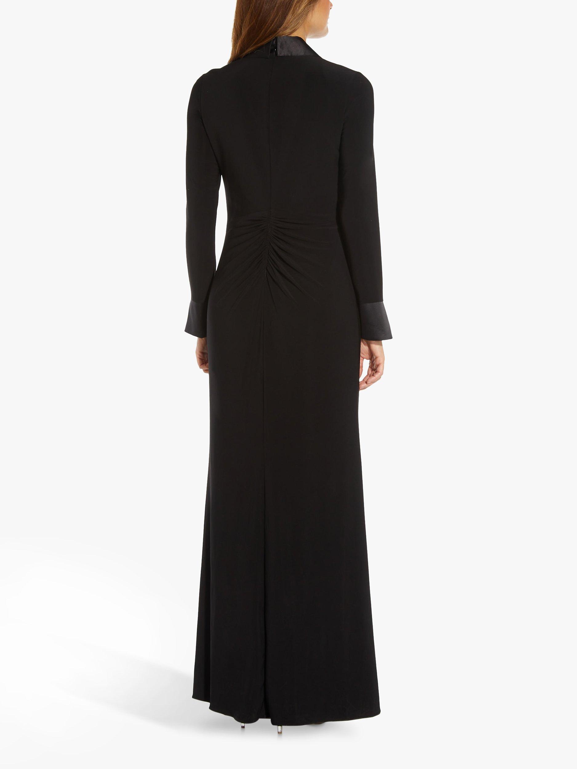 【海外限定】AdriannaPapell ドレス☆Tuxedo Dress, Black Amazon.com: Adrianna Papell Women's Tuxedo Long Dress, Black